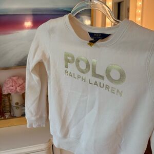 Polo Ralph Lauren Big Girls Logo Graphic Pullover